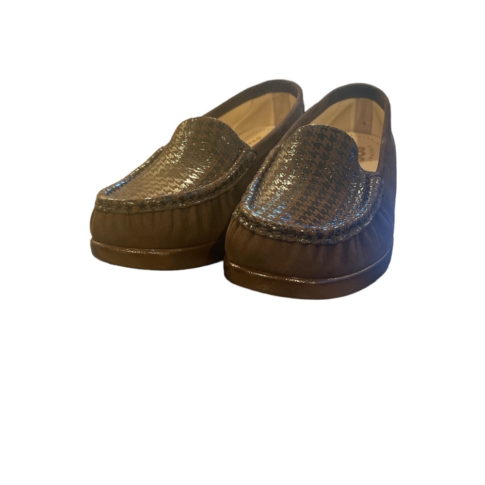 SAS Simplify Brown Tetris shoes
